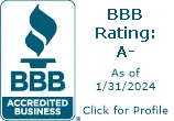 Better Business Bureau badge.