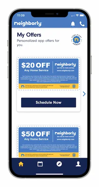 Neighborly App My Offers Screen