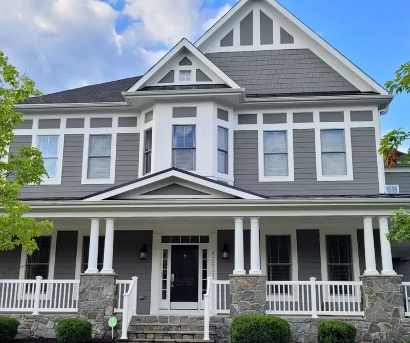 Exterior of a home painted by FSP.