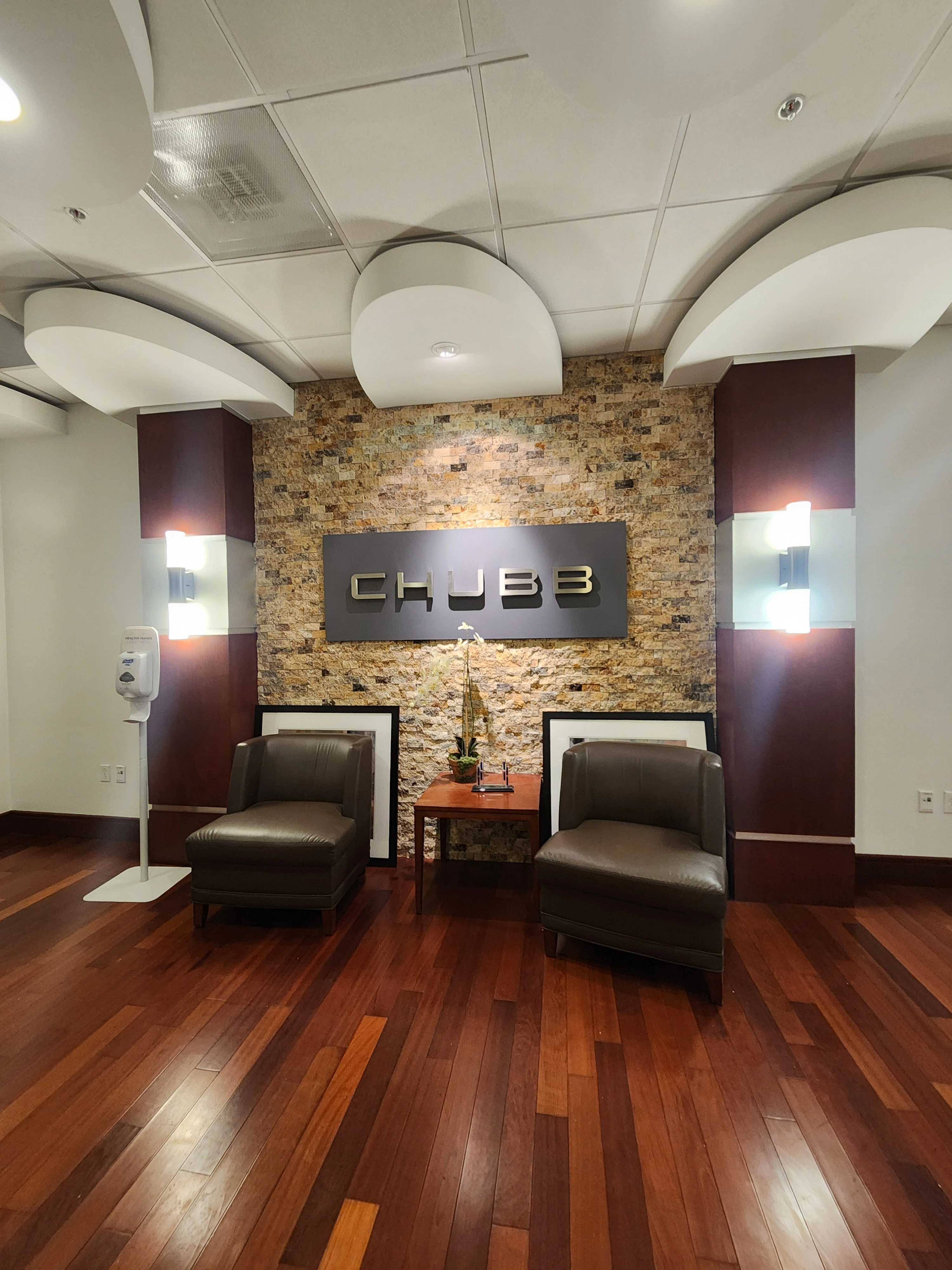 interior of a commercial building