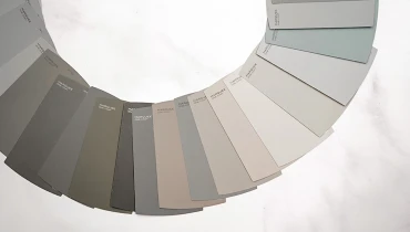 grey color paint samples