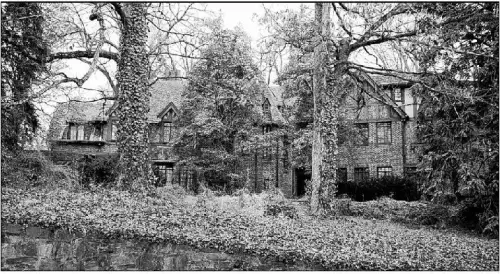 Julian Price "Hillside" House black and white photo