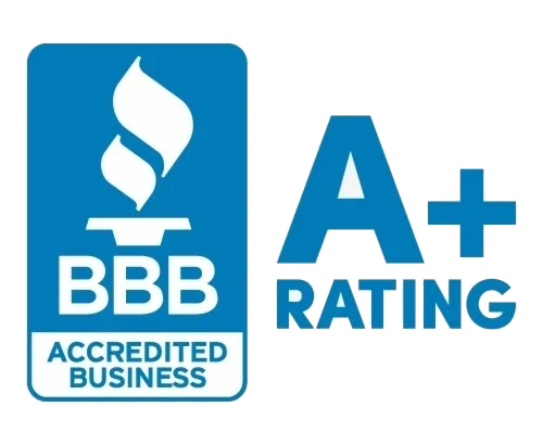 BBB Accredited Business A+ Rating