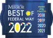 Mirror Best of Federal Way 2022 badge