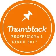 Thumbtack professional Since 2017 badge.