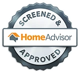 Home Advisor Screened and Approved badge.