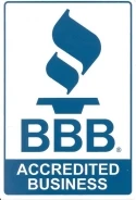 Better Business Bureau Accredited Business badge.