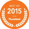 Thumbtack Best of 2015 badge.