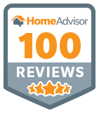 Home Advisor 100 Reviews Badge