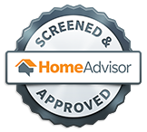 Screened & Approved by Home Advisor Badge